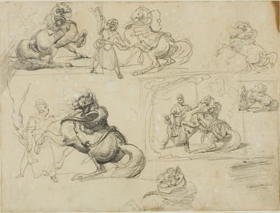 Studien von Jean Louis André Théodore Géricault