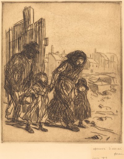 Nach der Beschlagnahme von Jean Louis Forain