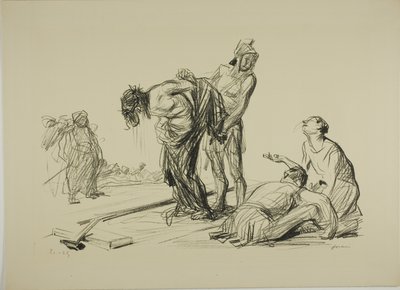 Christus wird seiner Kleider beraubt von Jean Louis Forain