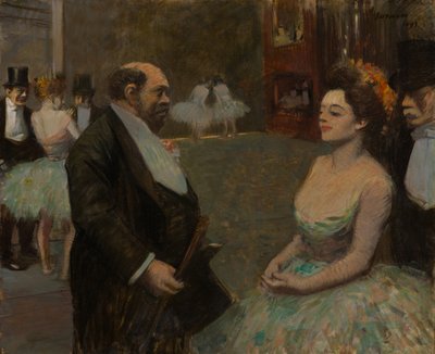 Hinter den Kulissen von Jean Louis Forain
