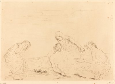 Pietà (dritte Platte) von Jean Louis Forain
