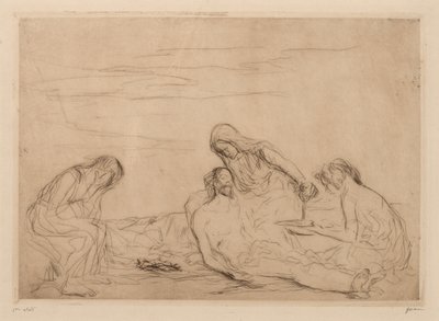Pietà (dritte Platte) von Jean Louis Forain
