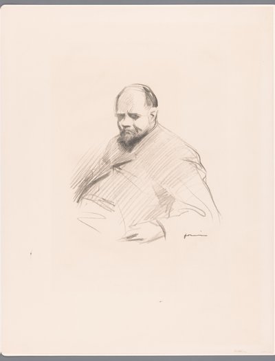 Porträt von Ambroise Vollard von Jean Louis Forain