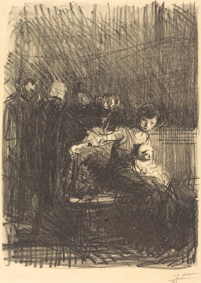 Pause des Hörens von Jean Louis Forain