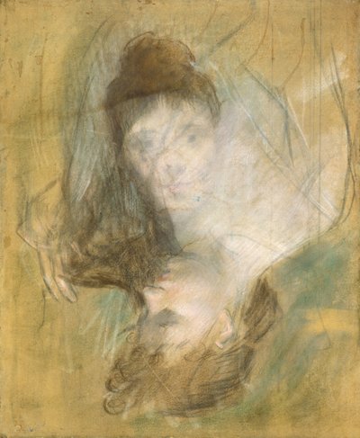 Skizze einer Frau von Jean Louis Forain