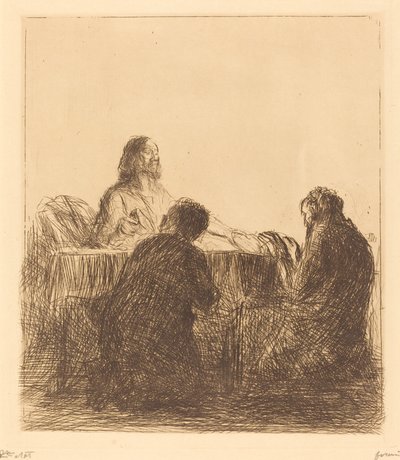 Das Brechen des Brotes von Jean Louis Forain