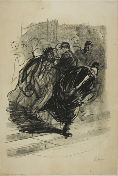 Der verfolgte Anwalt von Jean Louis Forain