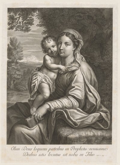 Madonna und Kind von Jean Louis Roullet