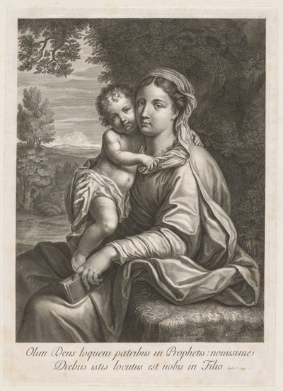 Madonna und Kind von Jean Louis Roullet