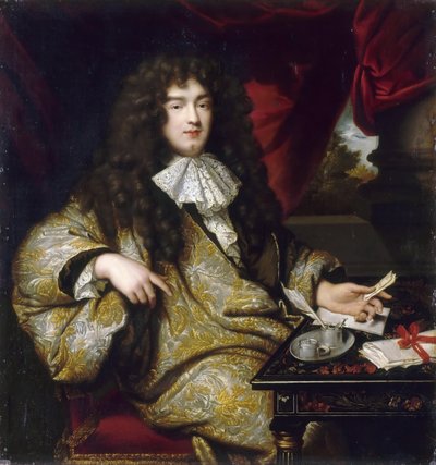 Jean-Baptiste Colbert, Marquis de Seignelay 1651-1690 von Jean Marc Nattier