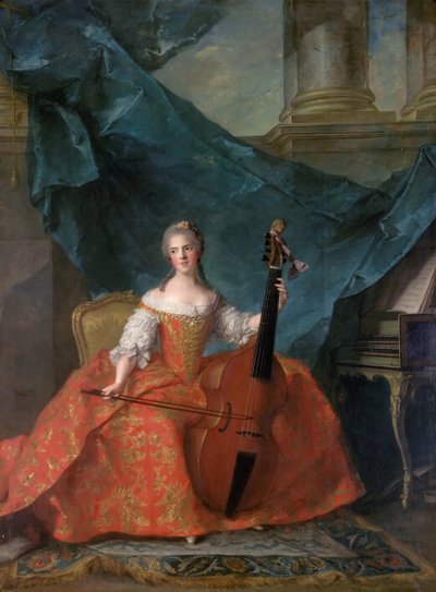 Prinzessin Anne Henriette von Frankreich 1727-1752 von Jean Marc Nattier