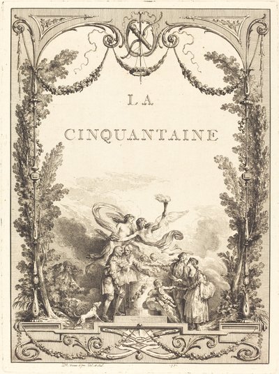 La cinquantaine von Jean Michel Moreau