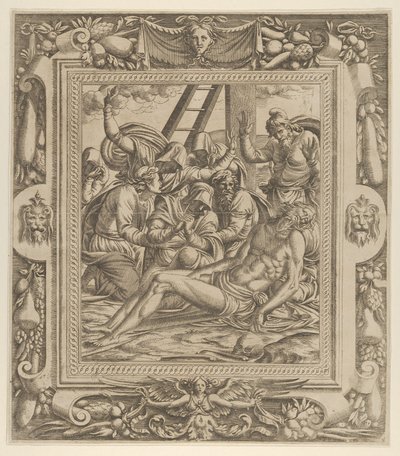Die Klage über Christus, 1535-55 von Jean Mignon