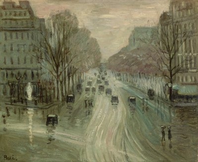 Paris im Schnee von Jean Misceslas Peske
