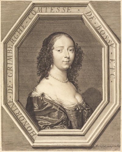 Honorine Grimberge, Gräfin von Bossu von Jean Morin