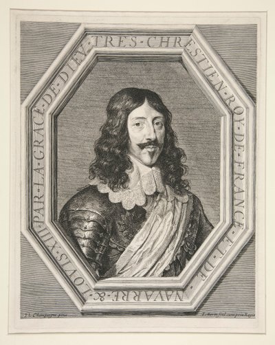 Ludwig XIII., König von Frankreich (1601-1643) von Jean Morin