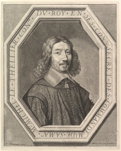 Michel Le Tellier, Berater des Königs von Jean Morin