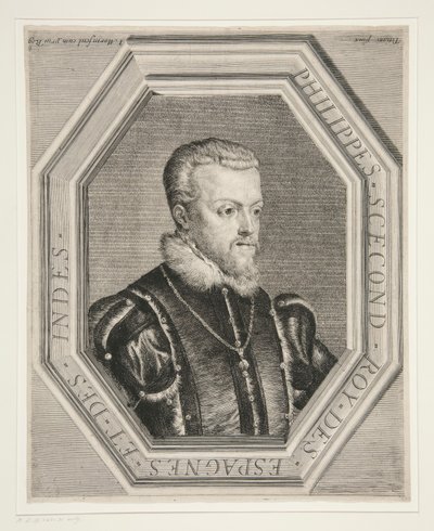 Philipp II. von Spanien von Jean Morin
