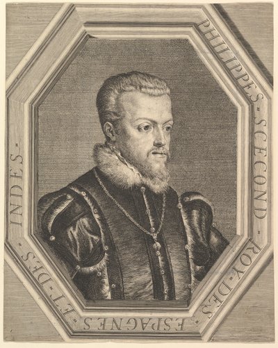 Philippe II, König von Spanien von Jean Morin