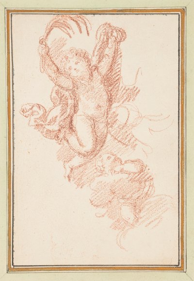 Zwei Putten von Jean Robert Ango