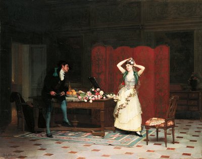 Die Vorbereitungen von Jean or Jehan Georges Vibert