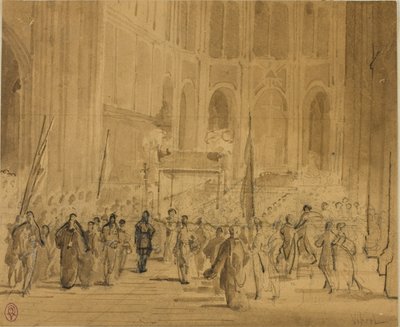 Krönung eines Prinzen von Jehan Georges Vibert