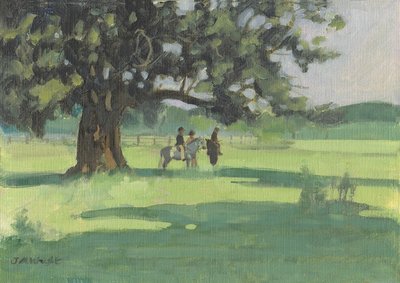 Ponys unter dem Baum von Jennifer Wright