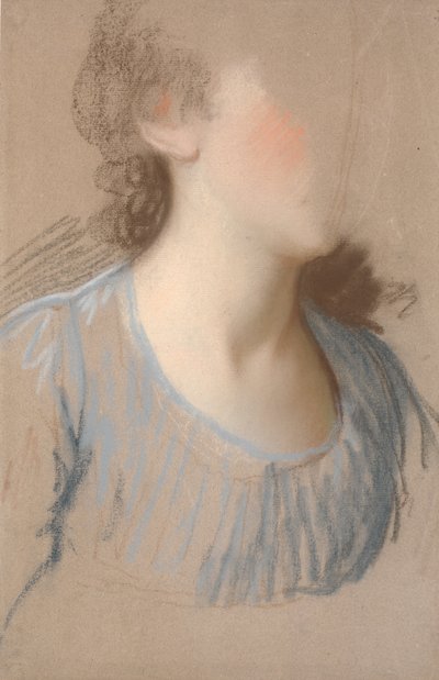 Studie eines Damenhalses von Jens Juel