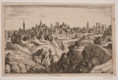 Eine Bergstadt von Jens Knudsen