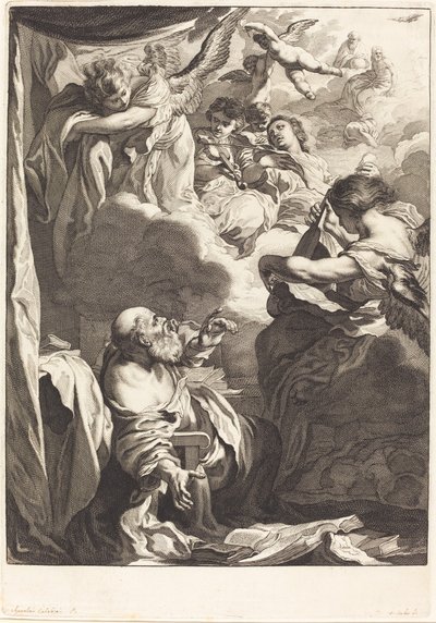 Die Ekstase des Heiligen Paulus von Jeremias Falck