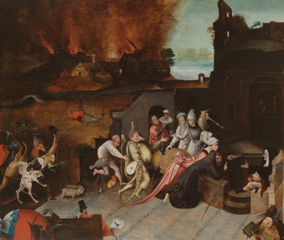Die Versuchung des heiligen Antonius von Jheronimus Bosch (copy after)