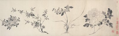 Blumen der vier Jahreszeiten, Ming-Dynastie von Jiayan Chen