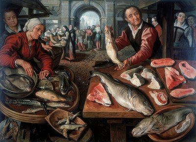 Fischmarkt von Joachim Beuckelaer