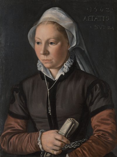 Porträt einer jungen Frau von Joachim Beuckelaer