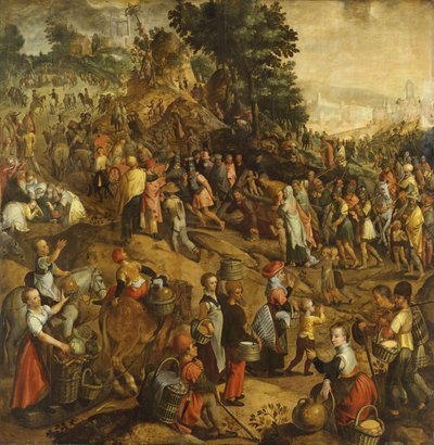 Christus trägt das Kreuz, 1563 von Joachim Bueckelaer