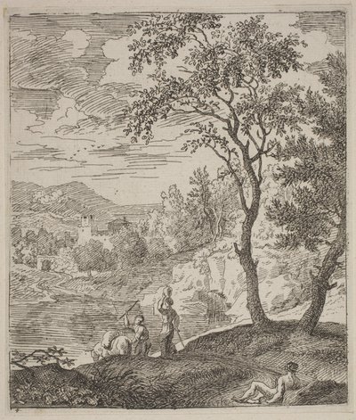 Landschaften im Stil von Poussin von Joachim Franz Beich