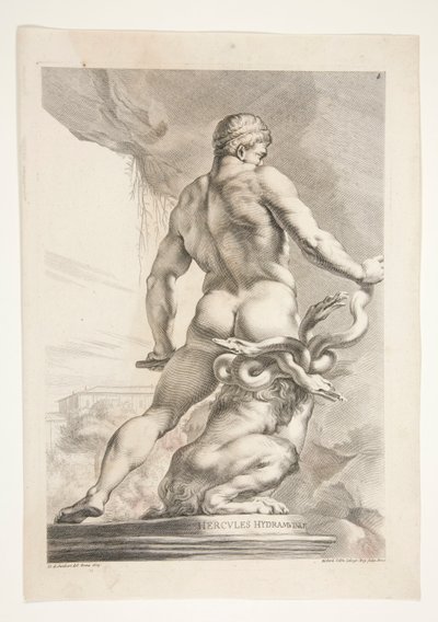 Herkules und die Hydra von Joachim von Sandrart