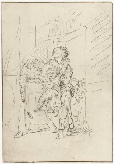 Schreiendes Kind von Joannis Jacobus Bijlaert