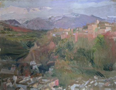 Granada von Joaquin Sorolla y Bastida