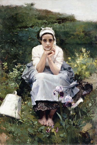 Die Milchmagd von Joaquín Sorolla