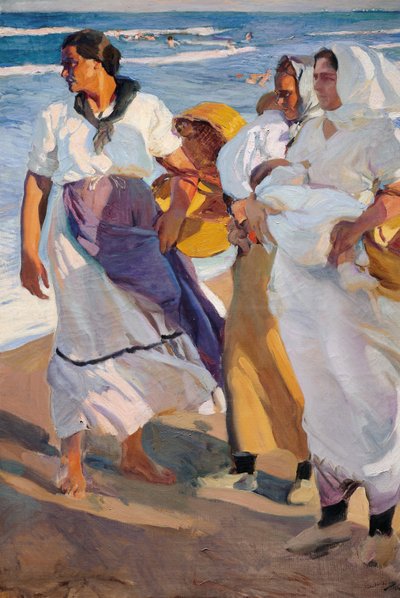 Valencianische Fischerinnen von Joaquín Sorolla