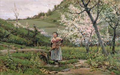 Frühling von Joaquin Vayreda
