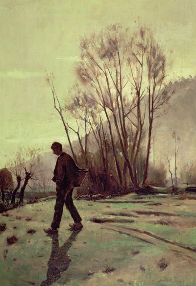 Der Arbeiter von Joaquin Vayreda