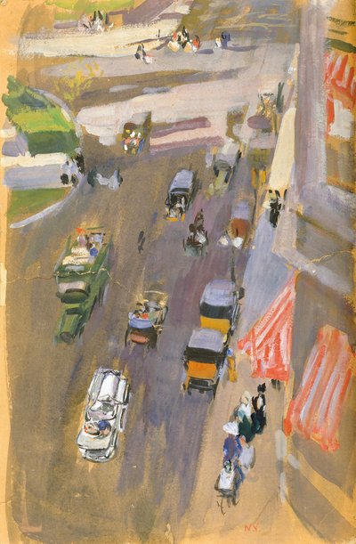 Fifth Avenue, New York von Joaquín Sorolla