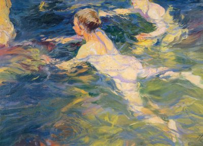 Schwimmer, Jávea von Joaquín Sorolla