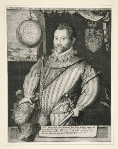Sir Francis Drake von Jodocus Hondius