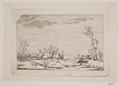 Winterlandschaft von Johan Bülow