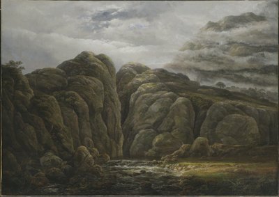 Norwegische Berglandschaft von Johan Christian Dahl