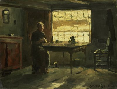 Bauerninterieur von Johan Hendrik Weissenbruch