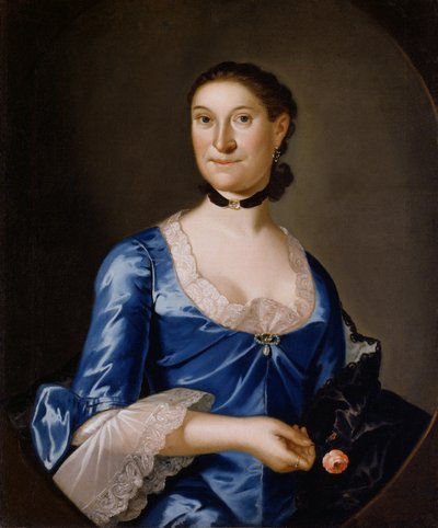 Mrs. Richard Brown von Johan Hesselius